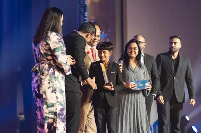Award ceremony photo 456